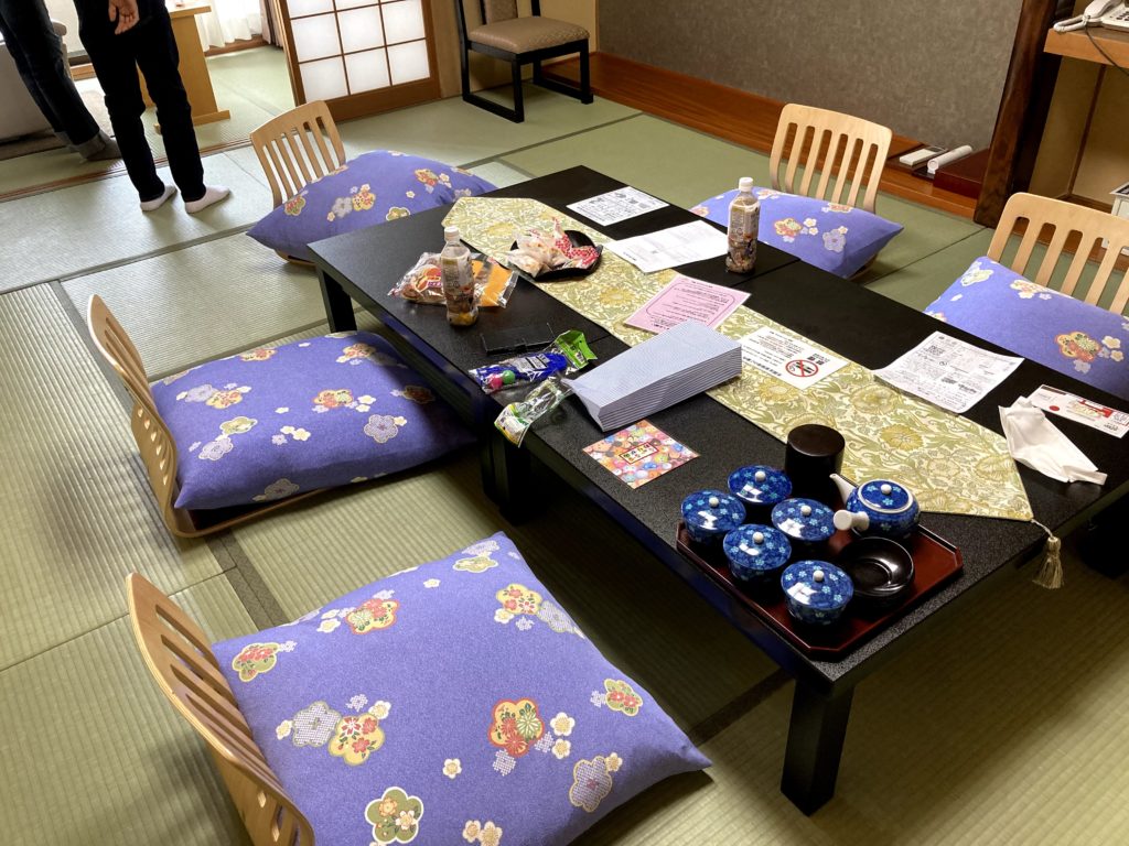 道後プリンスホテル 部屋 和室 12畳 親子5人