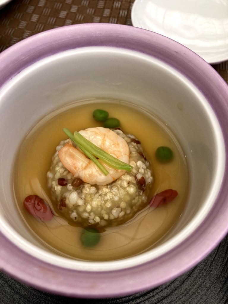 道後プリンスホテル 食事 雑穀饅頭